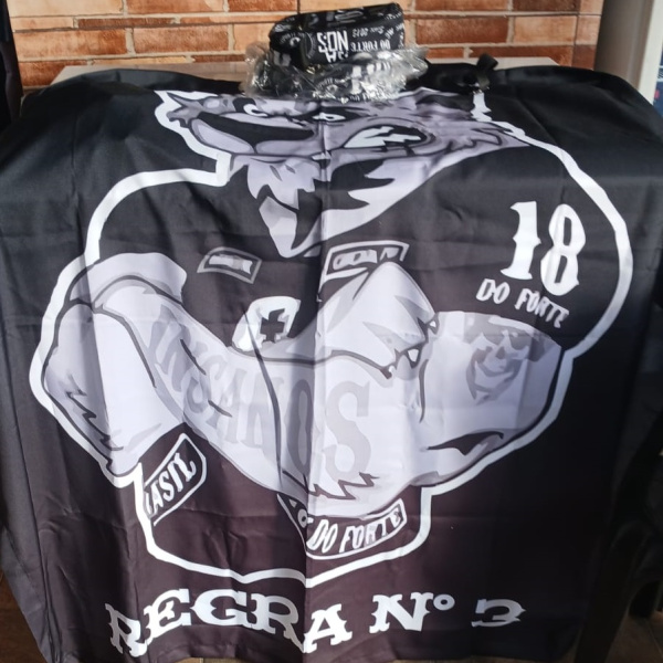 Novo Bandeirão REGRA 3 Lobo INSANOS MC 💀